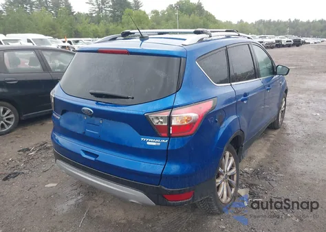 2017 Ford Escape Titanium from USA, damaged, VIN 1FMCU9J96HUA44409